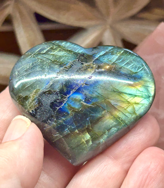 Cœur de labradorite