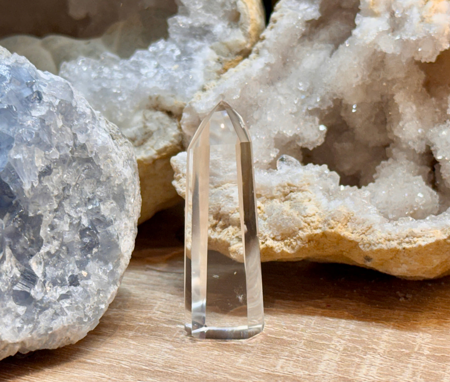 Pointe de quartz cristal