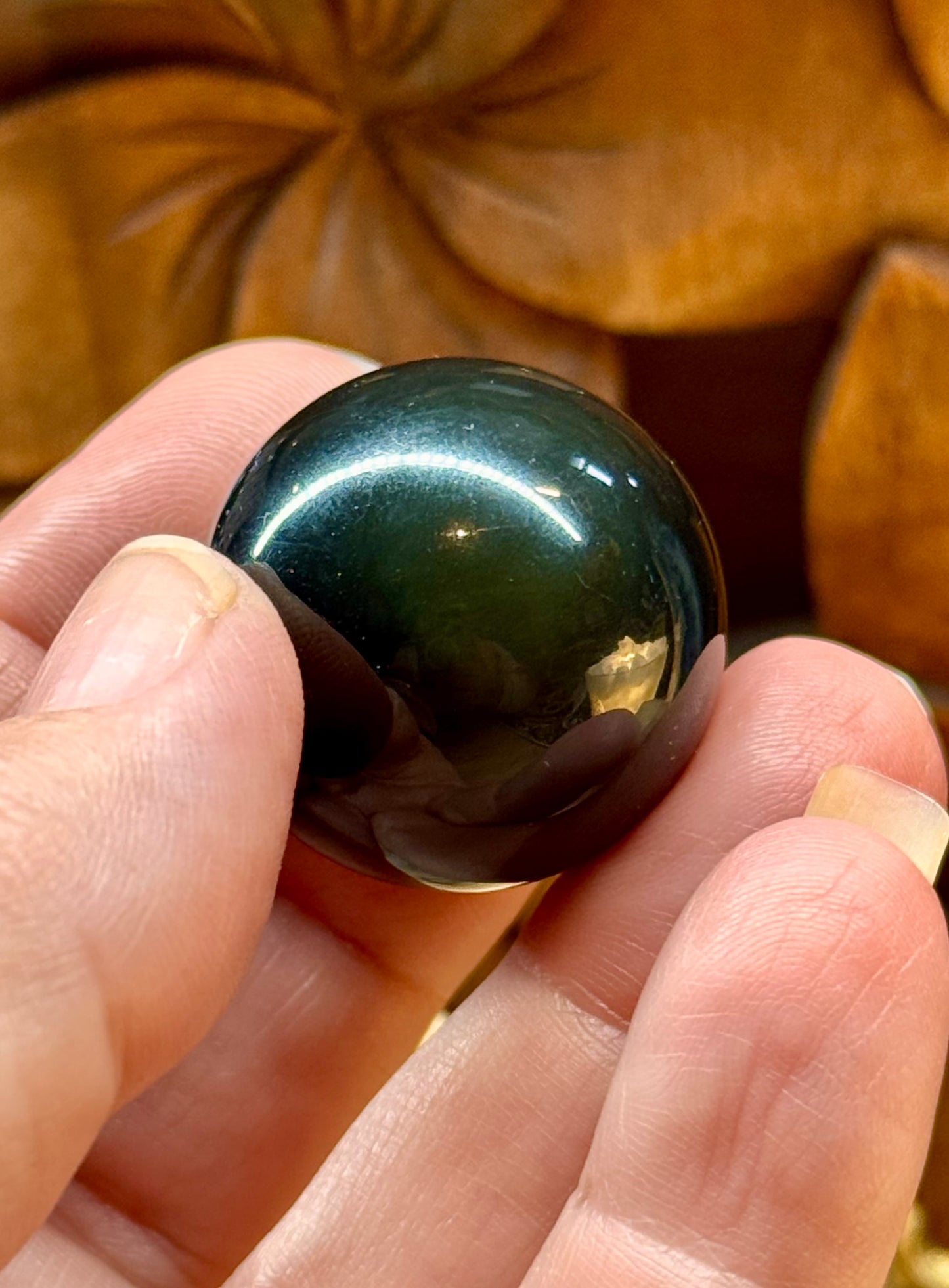 Sphère d’obsidienne œil céleste