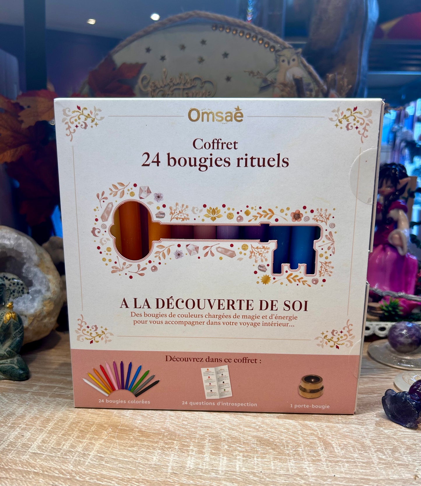 Coffret 24 bougies rituels