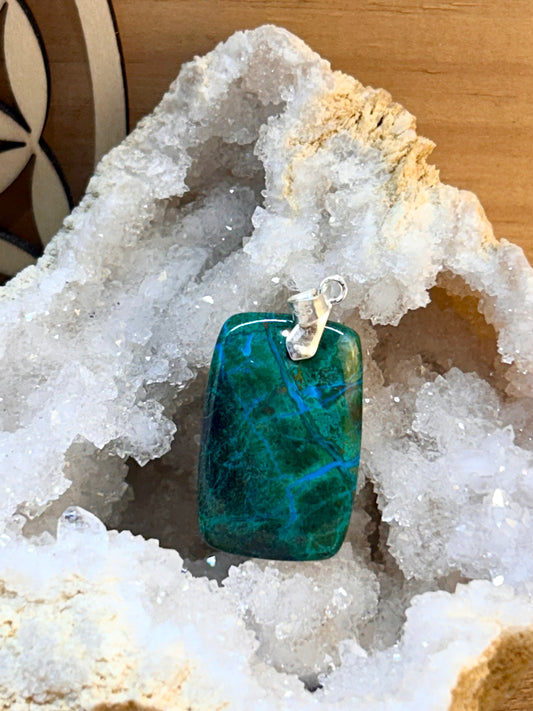 Pendentif de chrysocolle