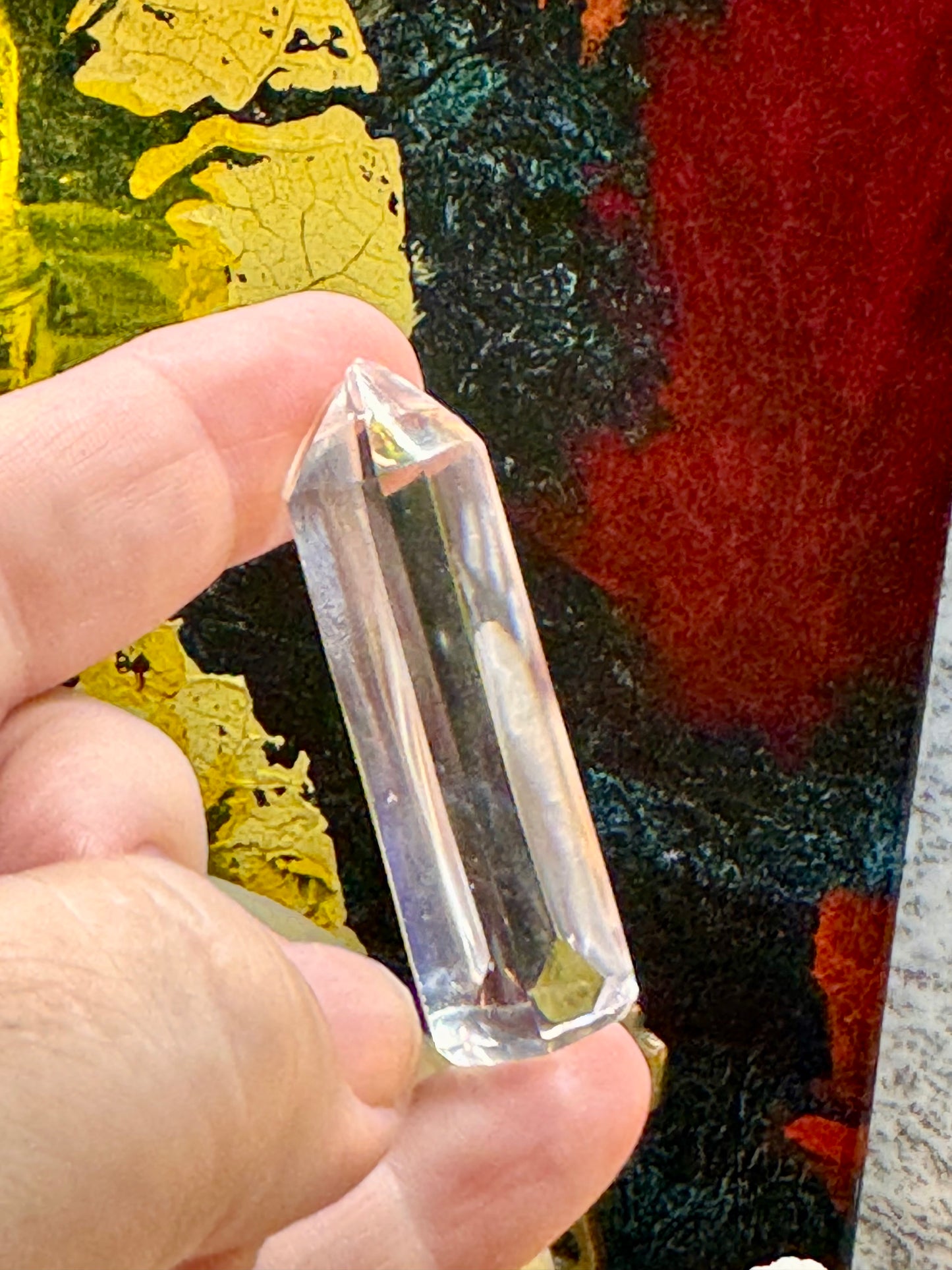 Pointe de quartz cristal