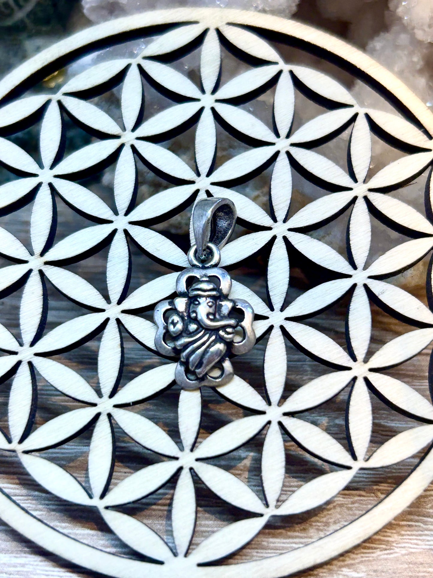 Pendentif Ganesh en argent 925