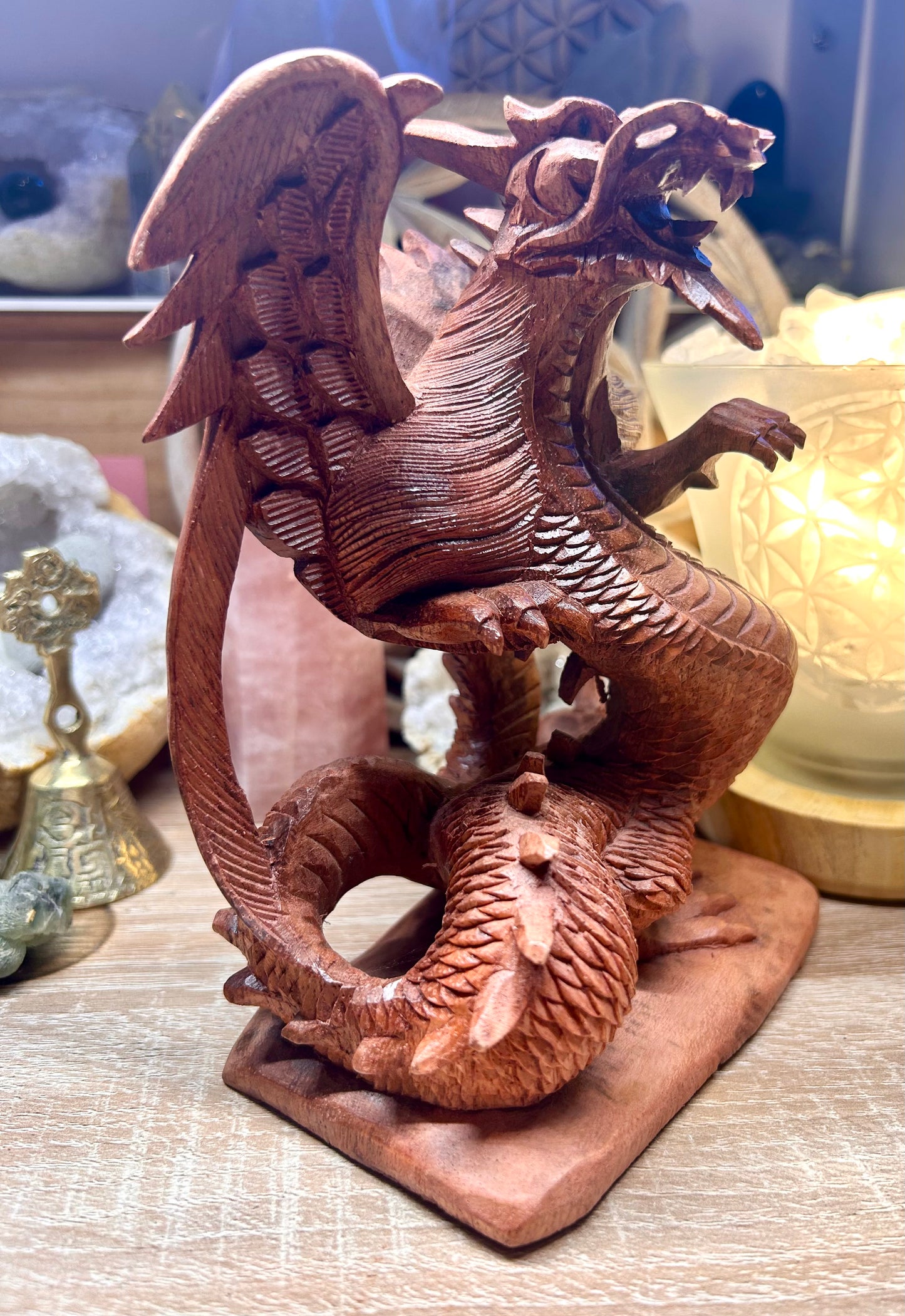 Dragon chinois en bois