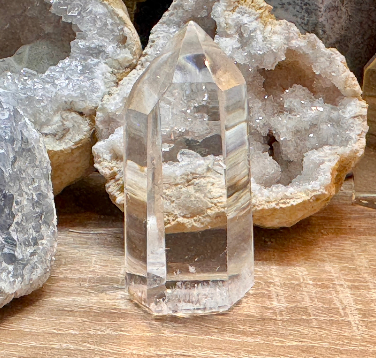 Pointe de quartz cristal