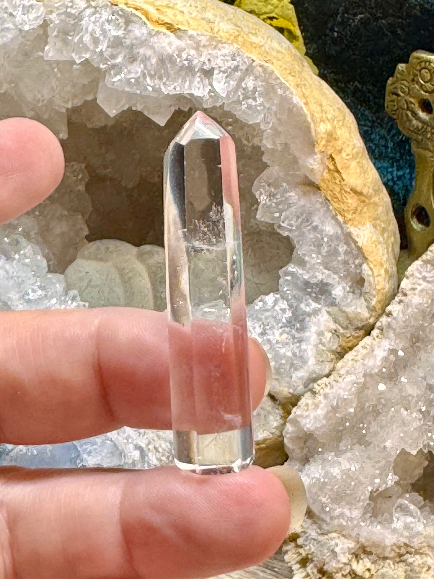 Pointe de quartz cristal