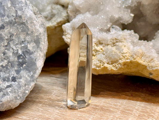 Pointe de quartz cristal