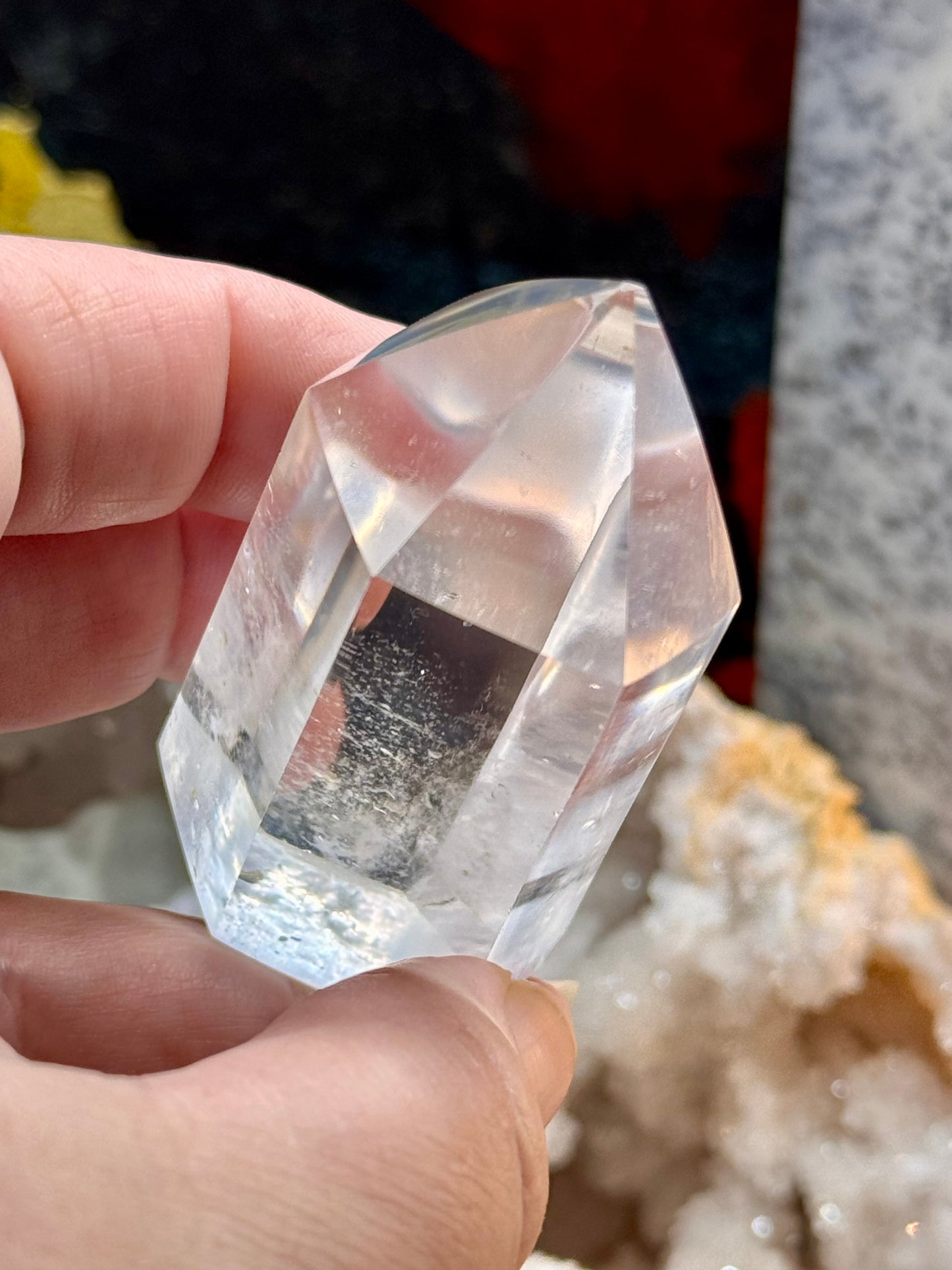 Pointe de quartz cristal