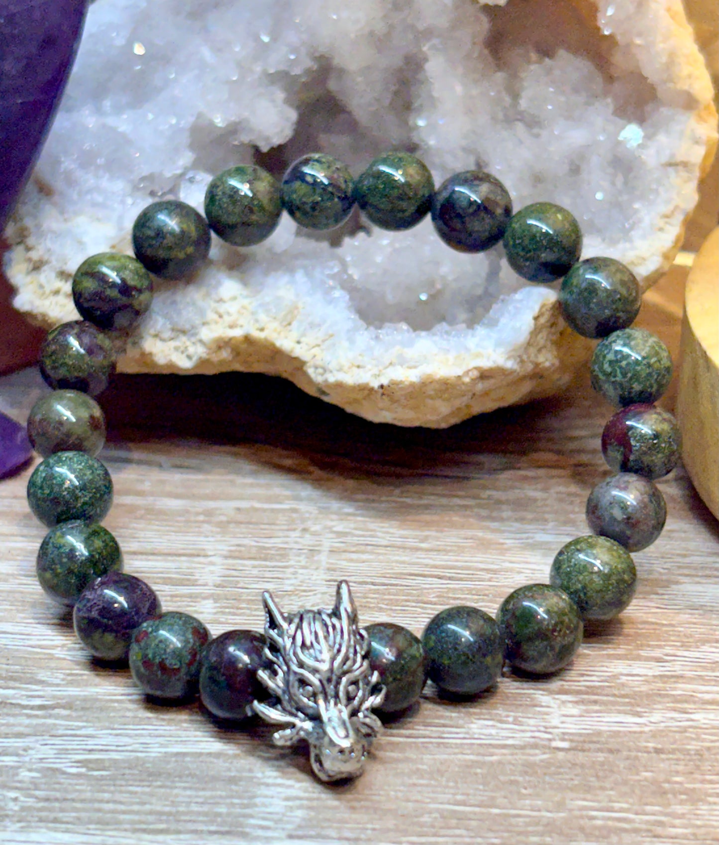 Bracelets en dragon stone