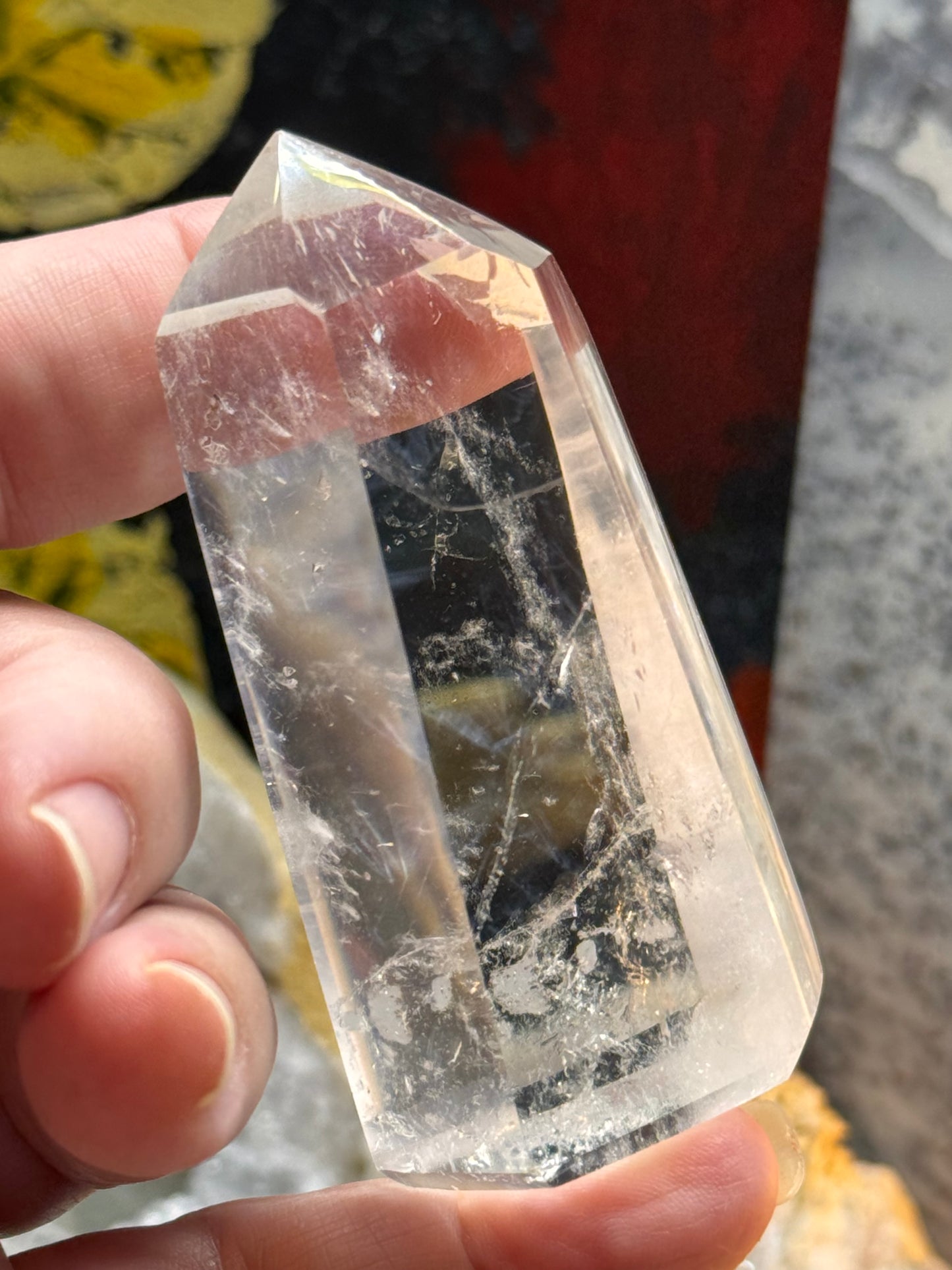 Pointe de quartz cristal