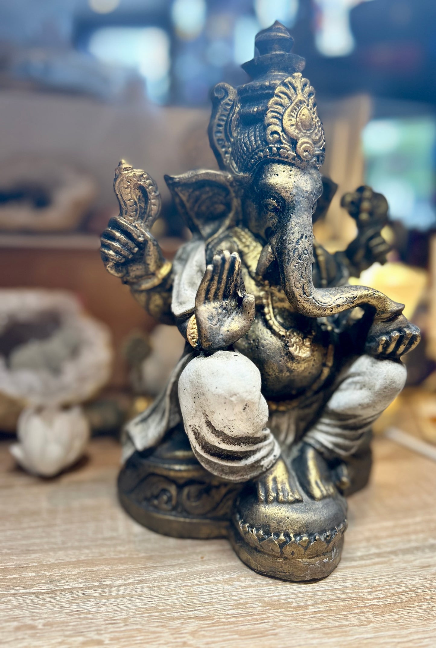 Statue Ganesh en résine