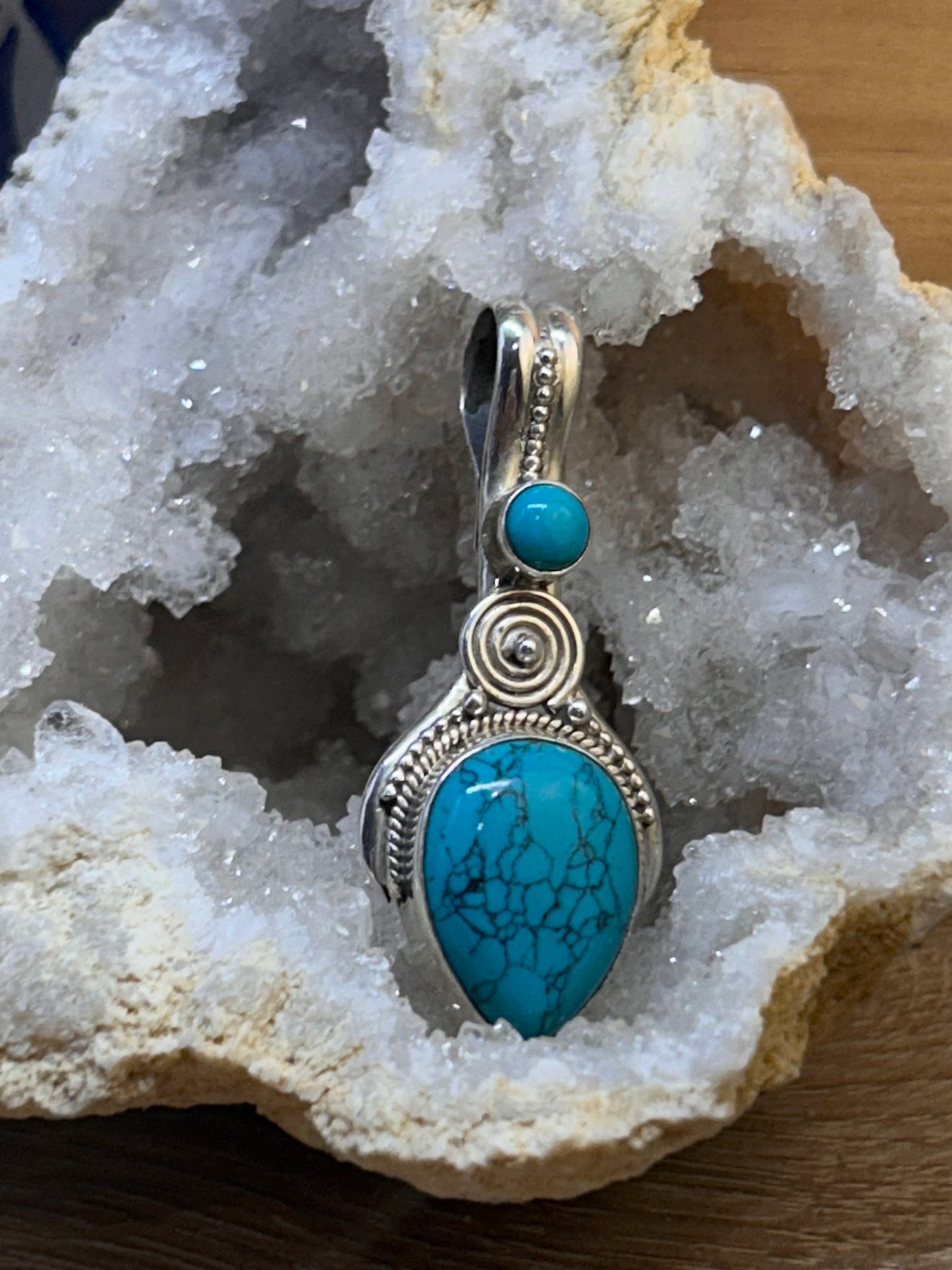 Pendentif en turquoise