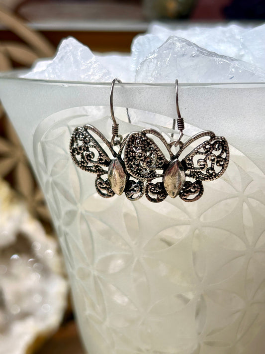 Boucles d’oreilles papillon