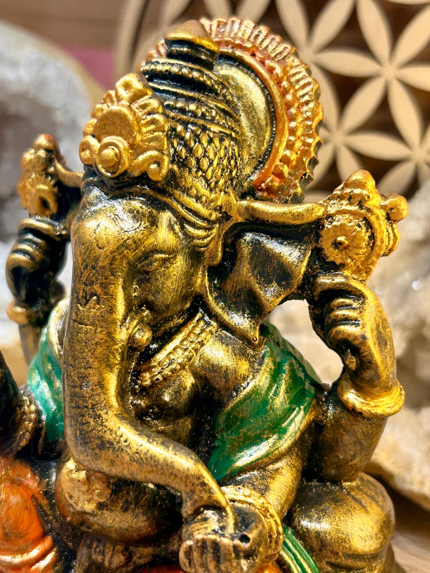 Statue Ganesh en résine