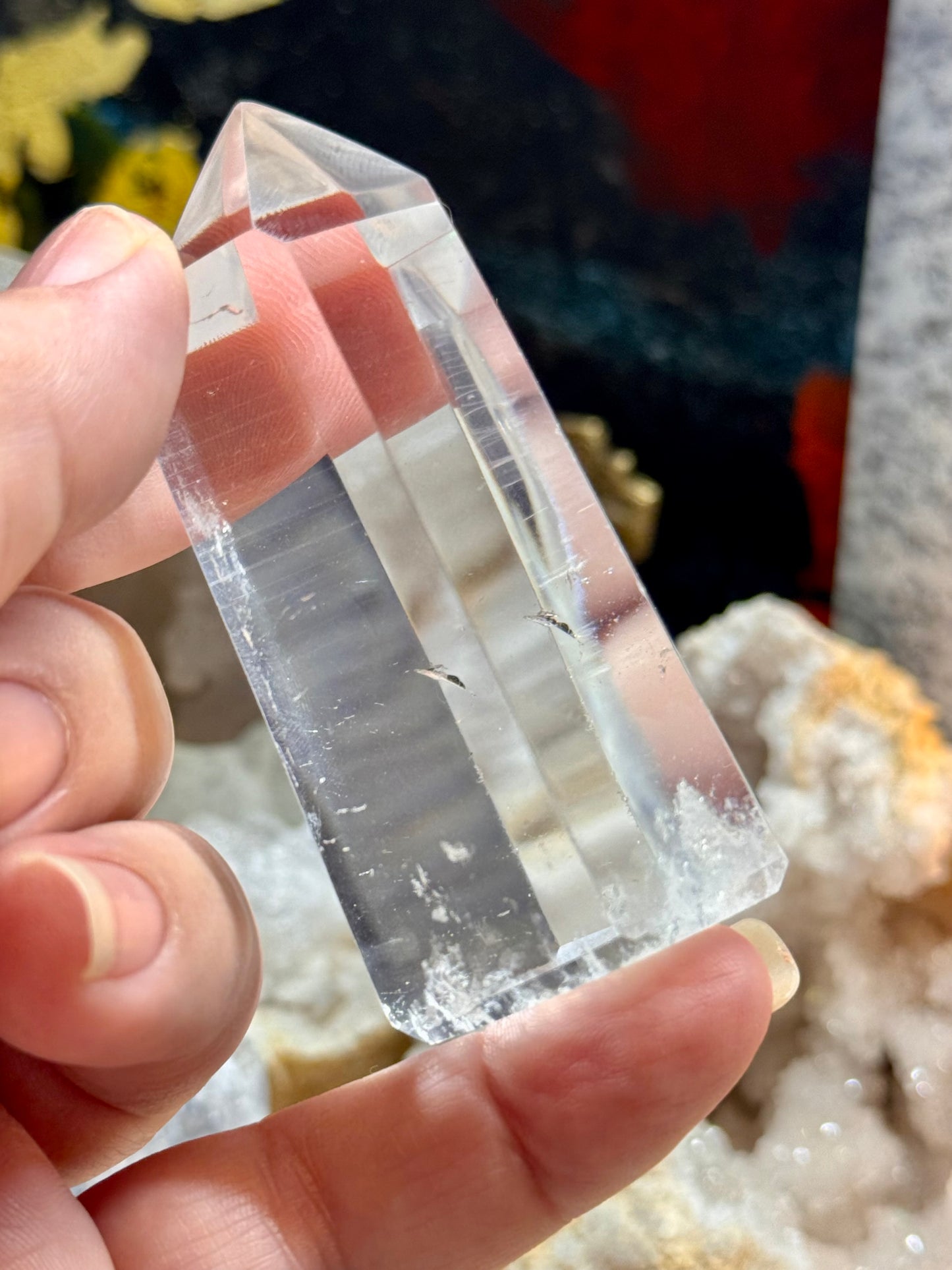 Pointe de quartz cristal