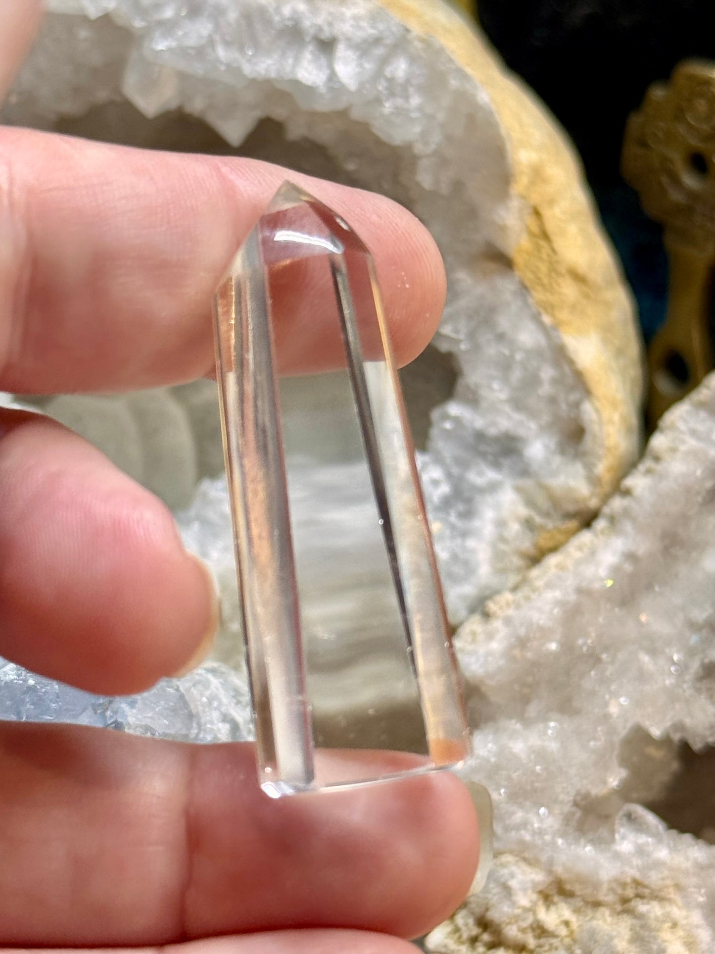 Pointe de quartz cristal