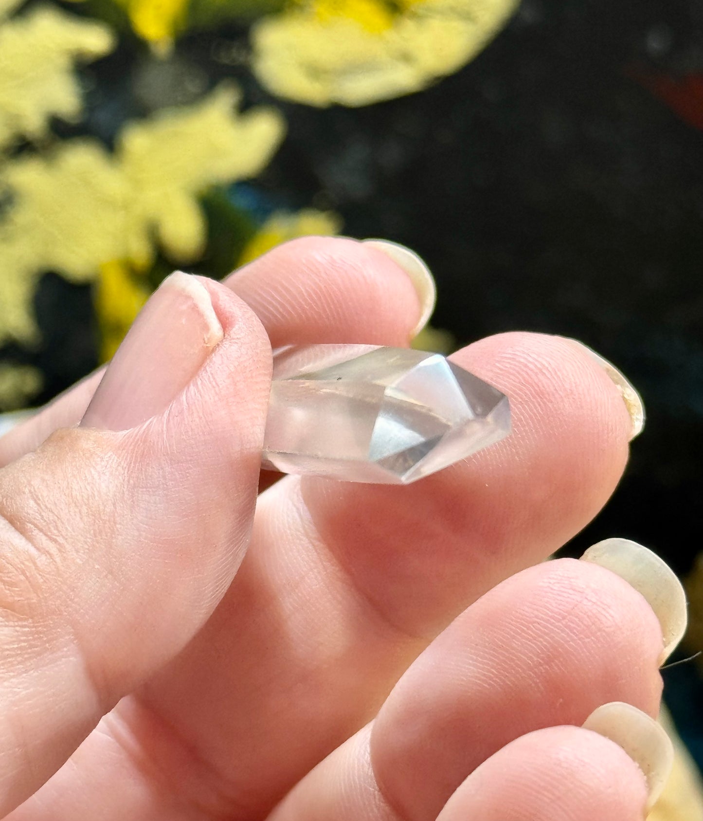 Pointe de quartz cristal