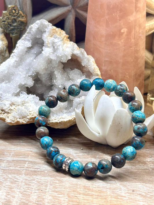 Bracelet en jaspe Aqua Terra