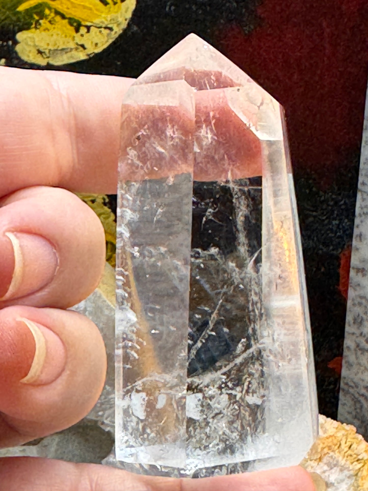 Pointe de quartz cristal