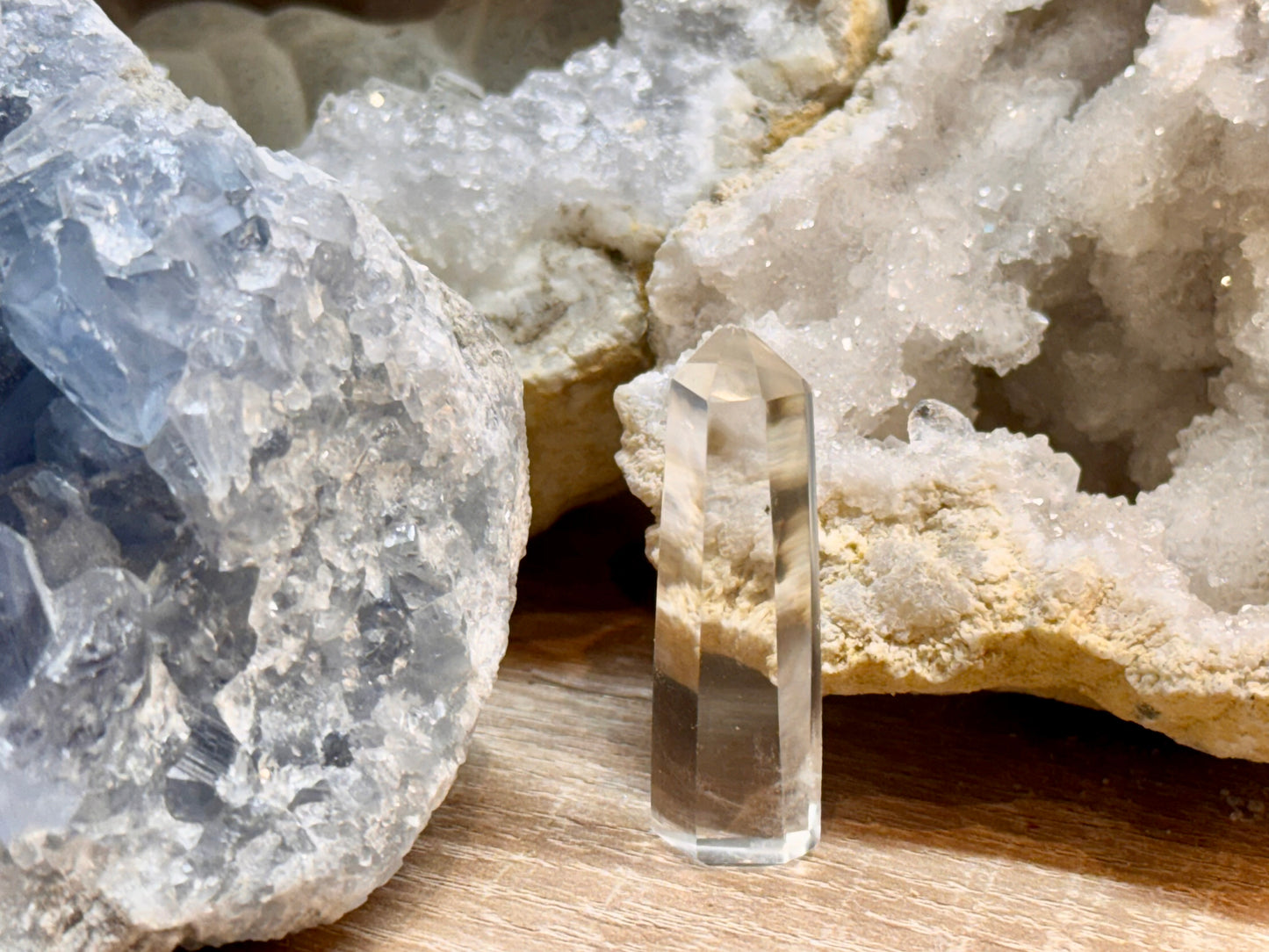 Pointe de quartz cristal