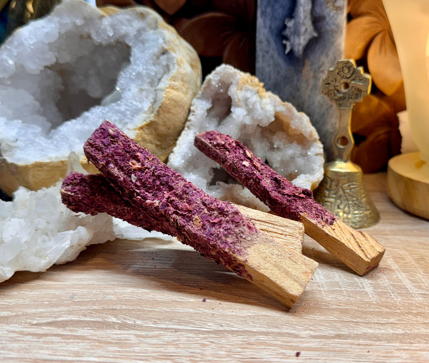 Palo Santo et Rose du Pérou