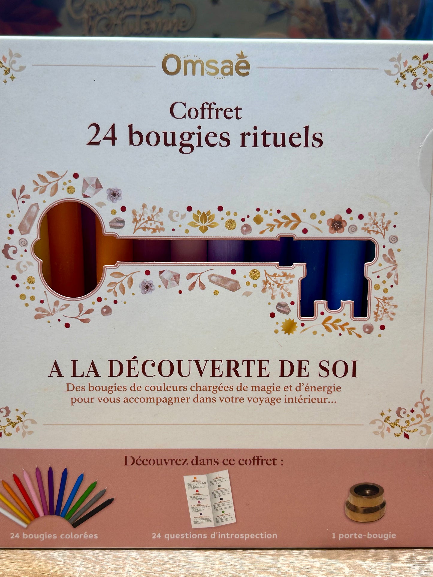 Coffret 24 bougies rituels