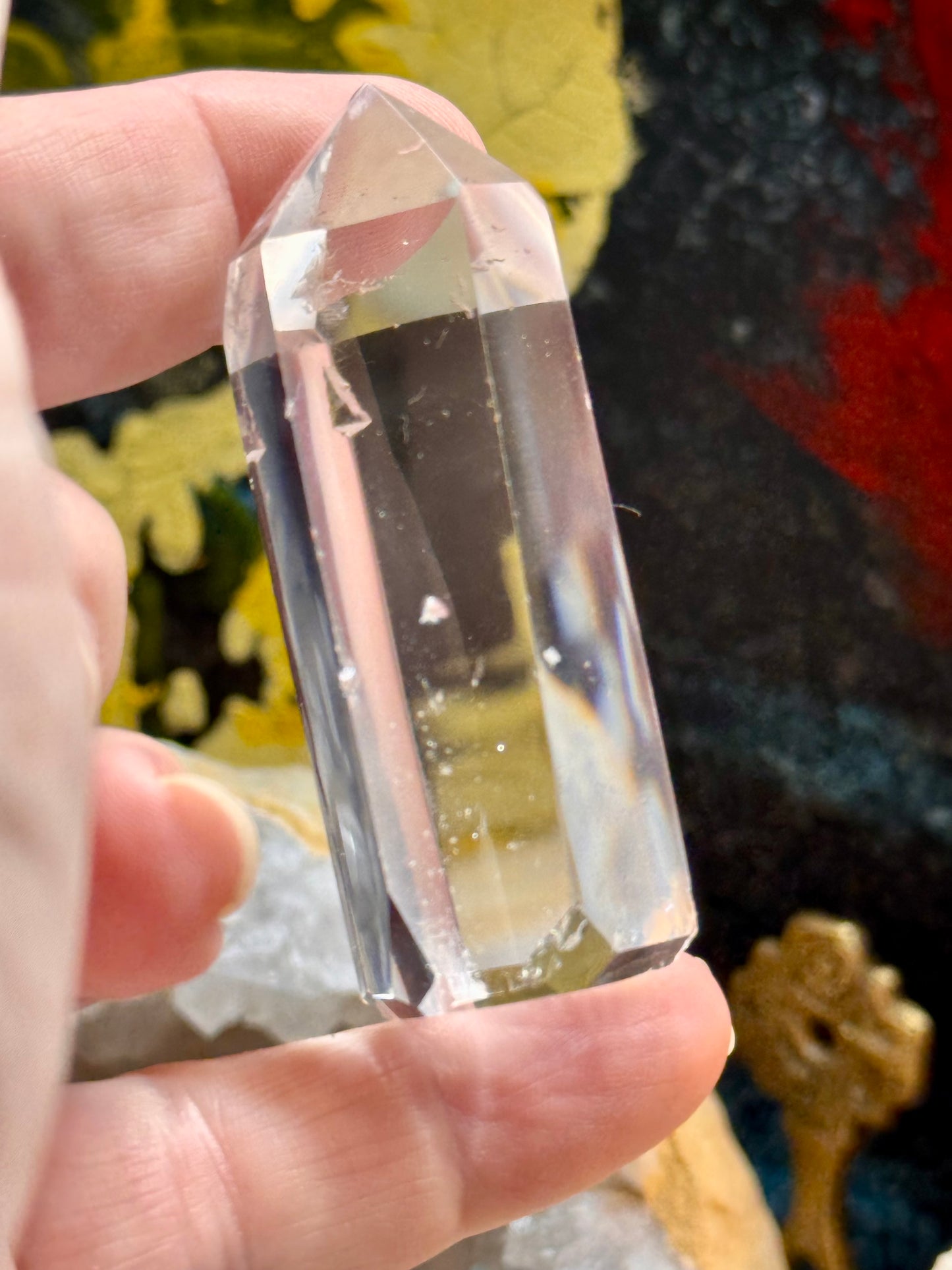 Pointe de quartz cristal