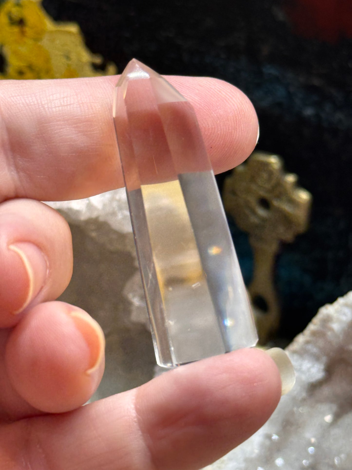 Pointe de quartz cristal