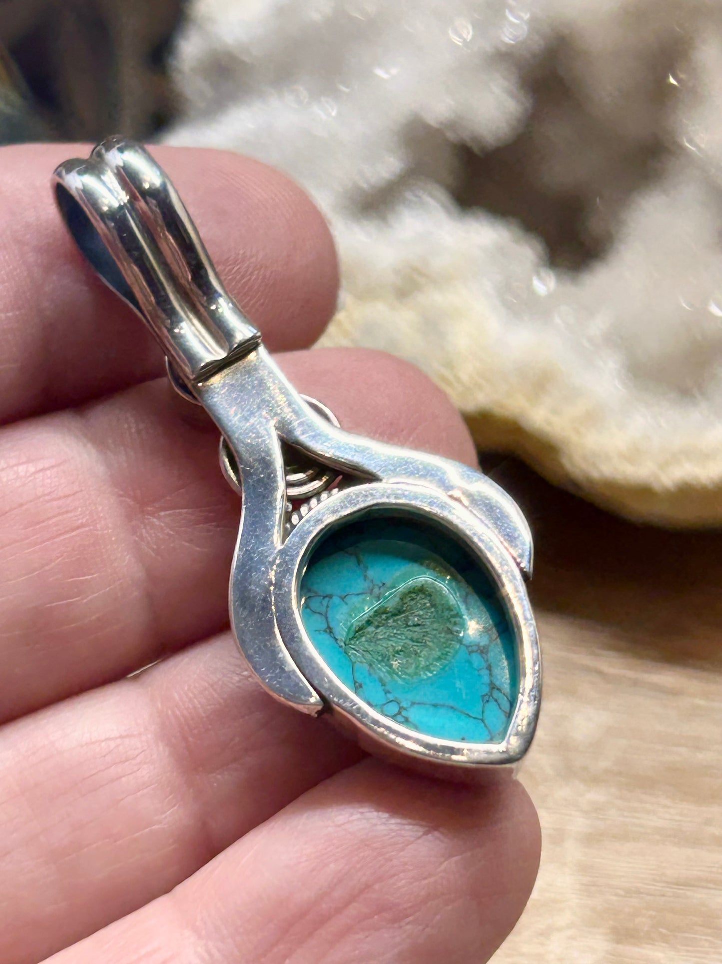 Pendentif en turquoise