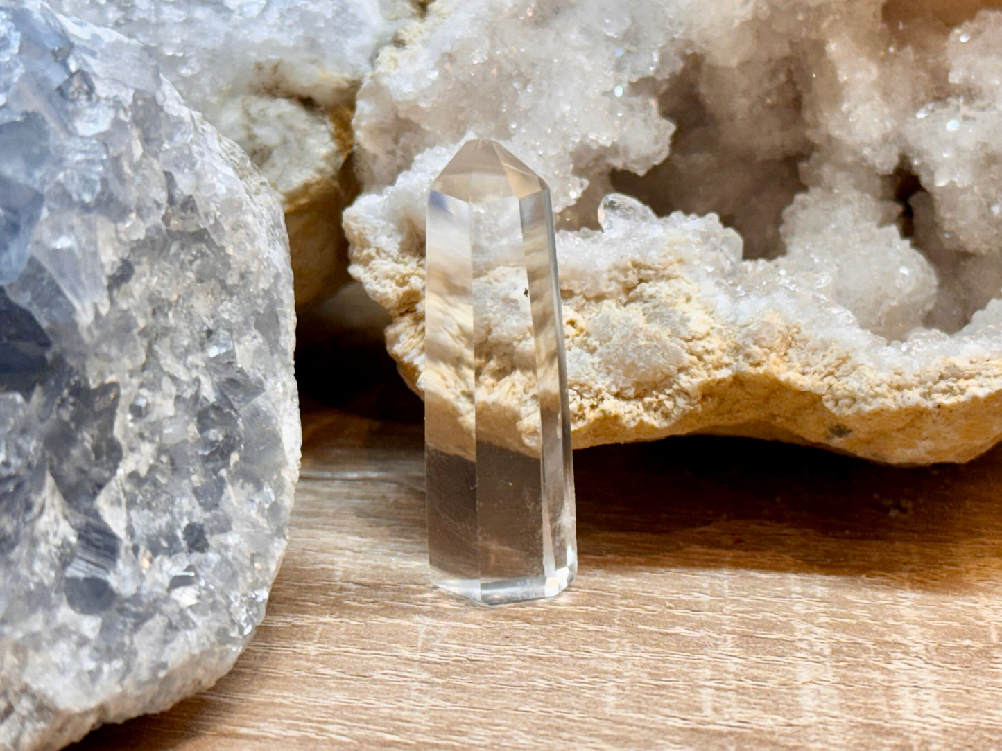 Pointe de quartz cristal