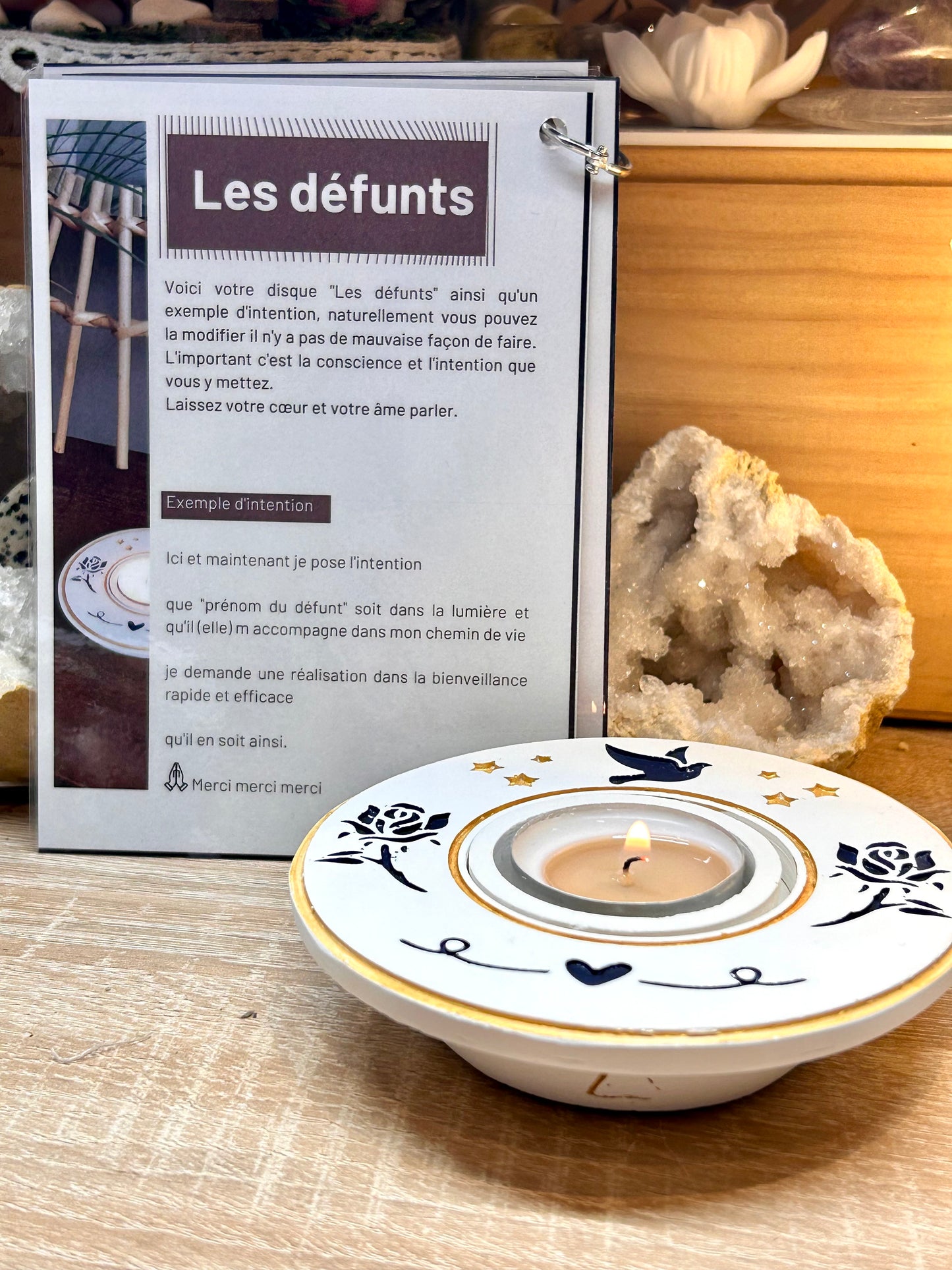 Ma bougie d’intention "défunts"