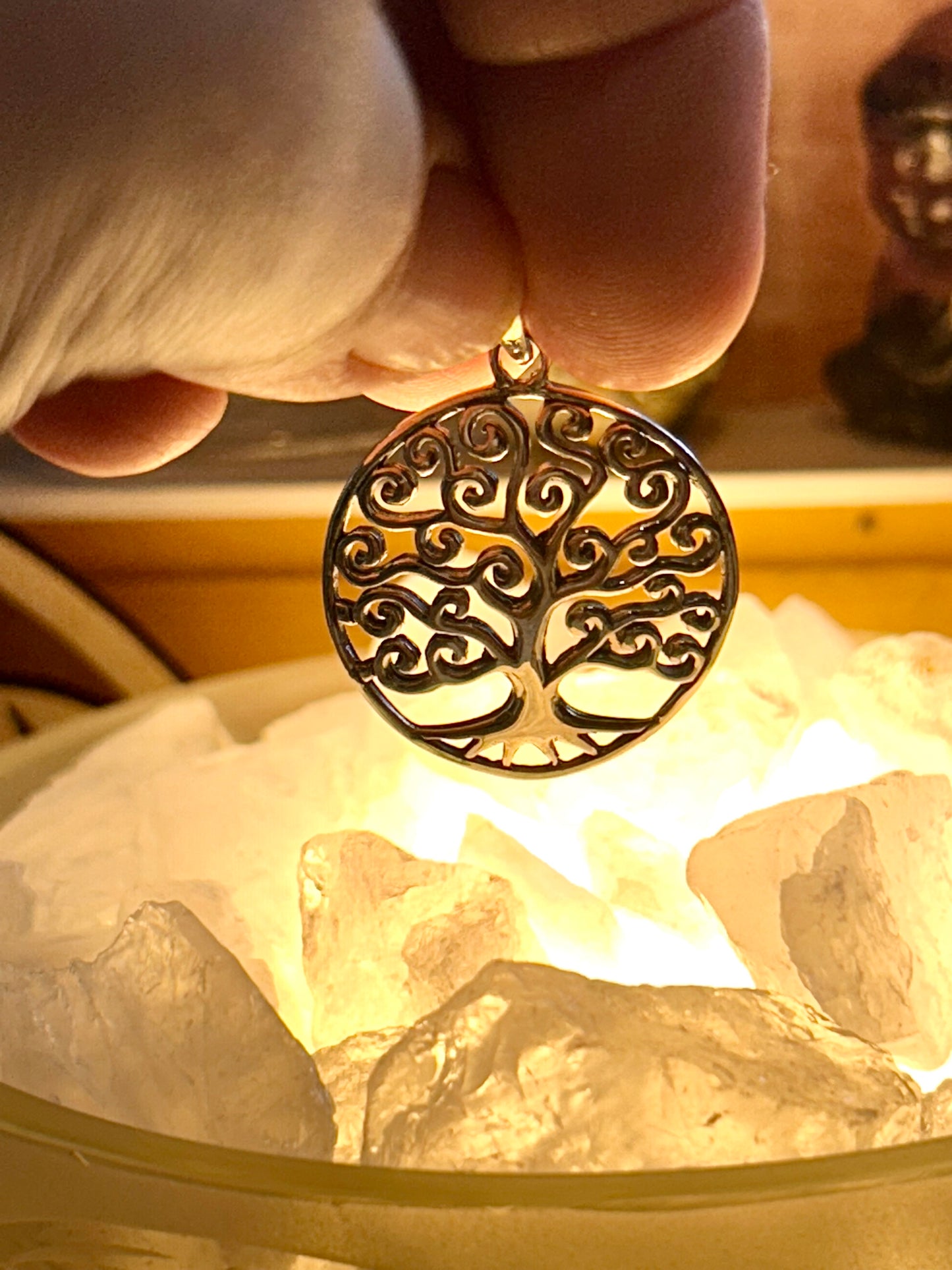 Pendentif arbre de vie en argent 925