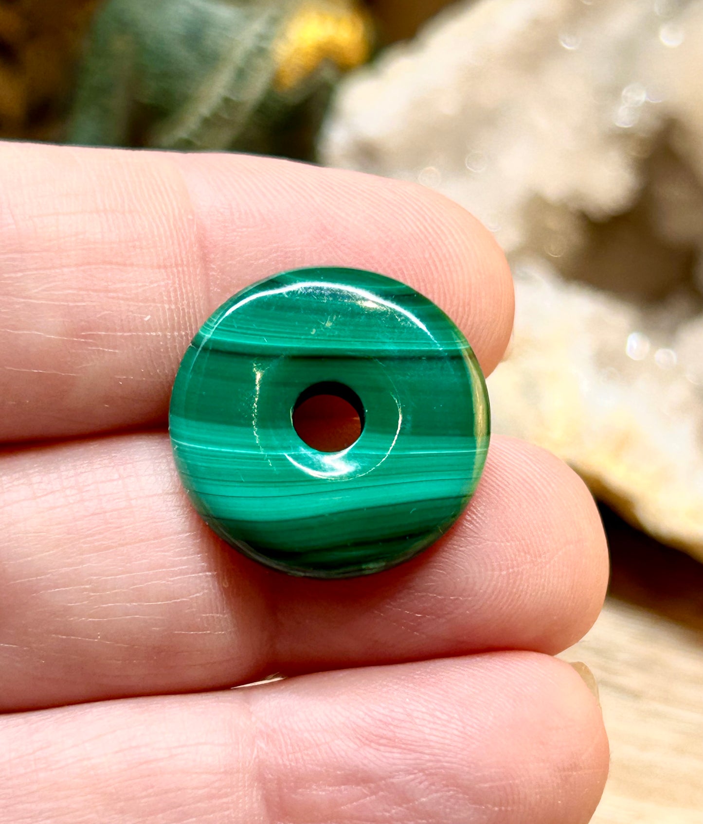 Donut de malachite