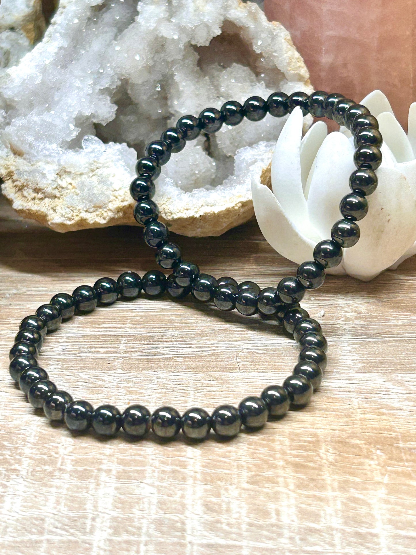 Bracelet d’hématite magnétique