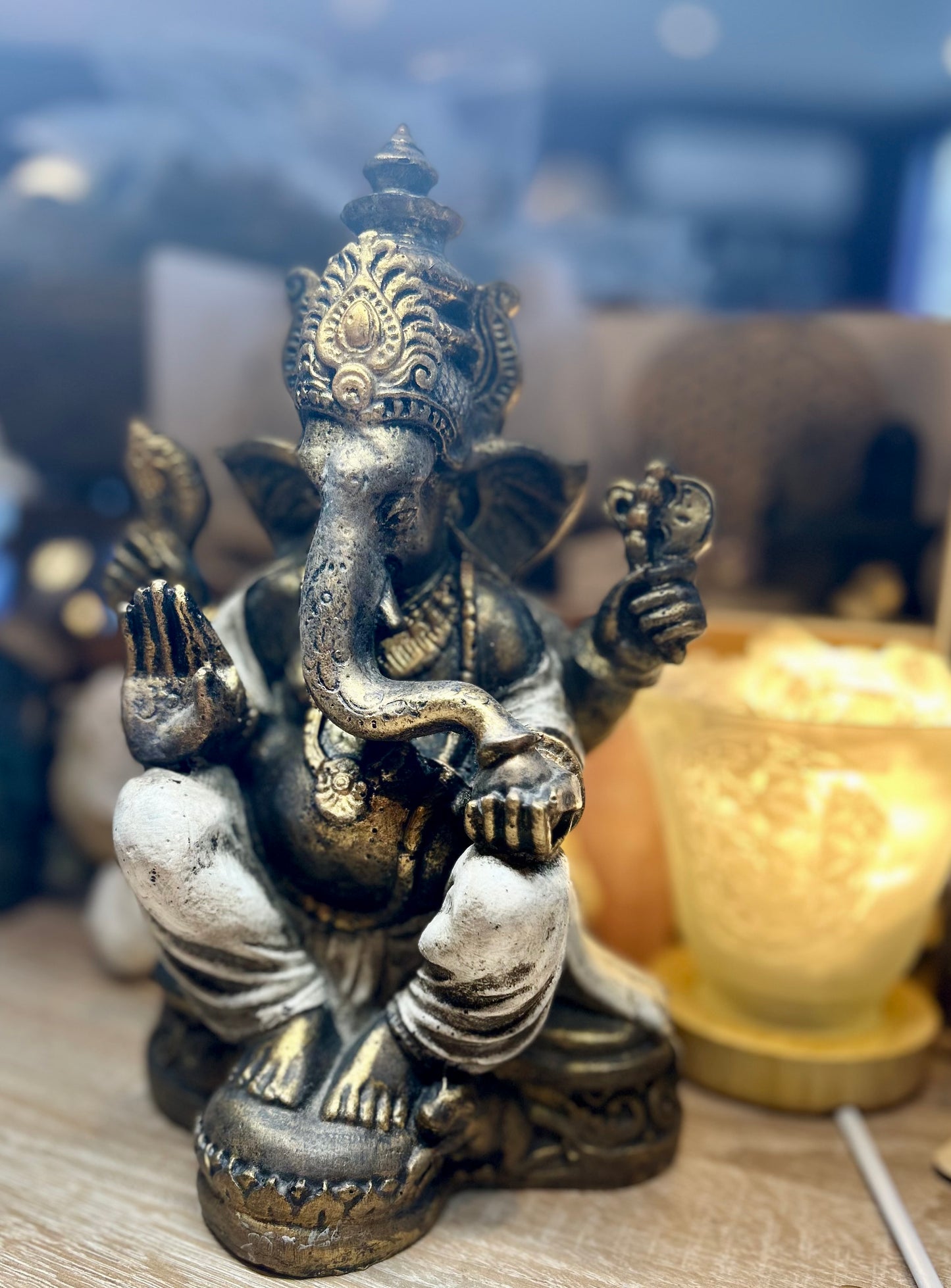 Statue Ganesh en résine