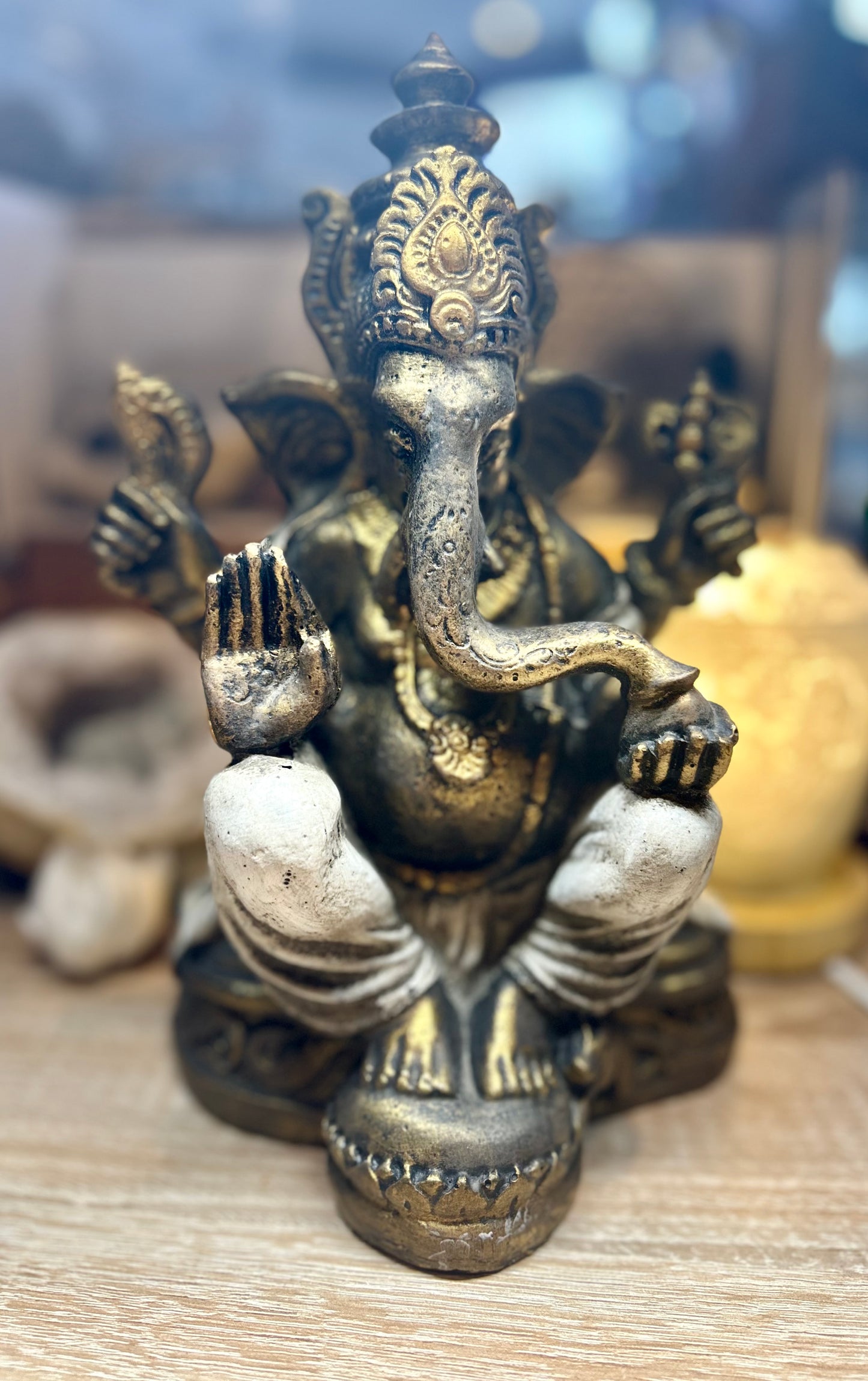 Statue Ganesh en résine