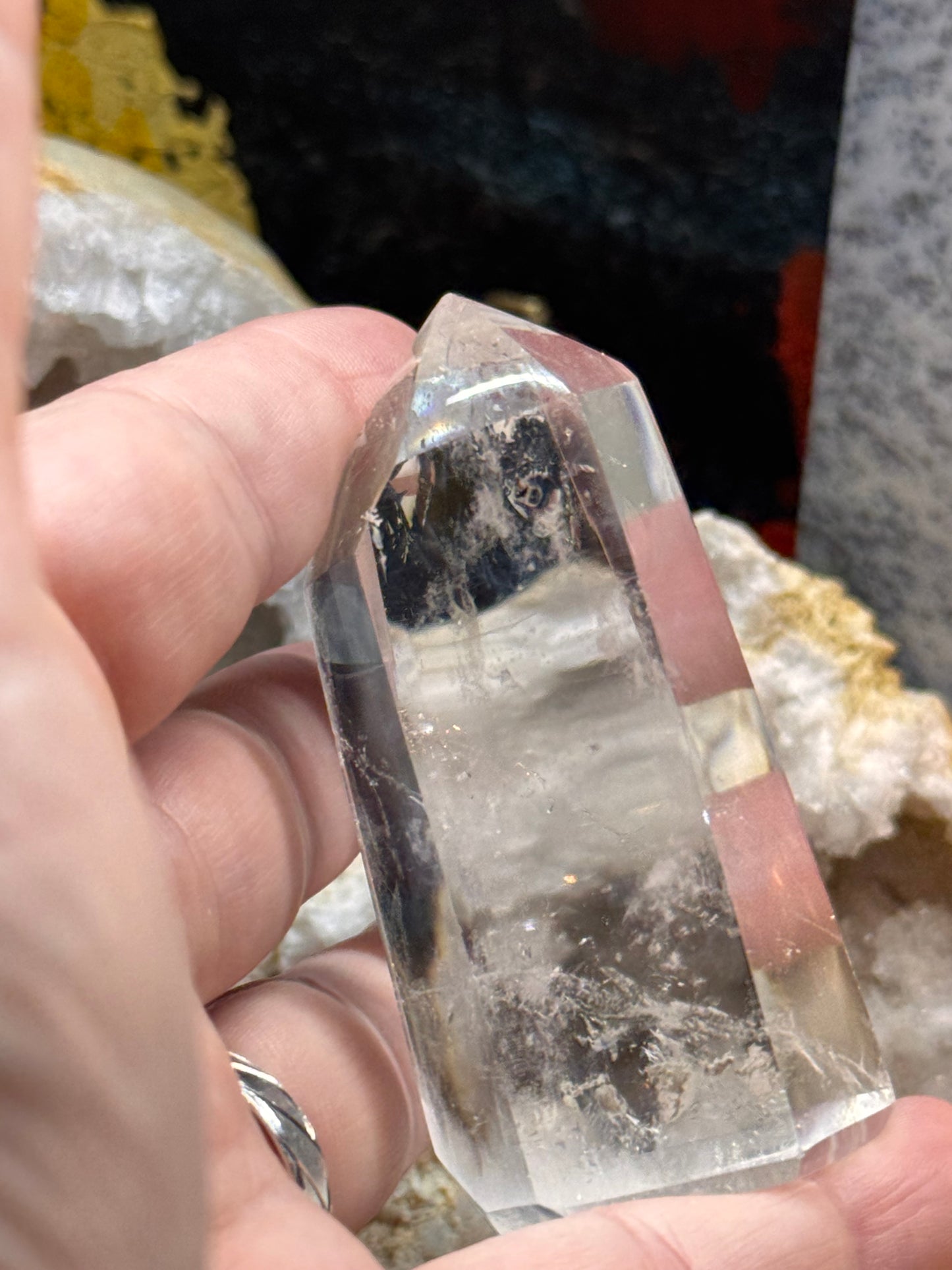 Pointe de quartz cristal