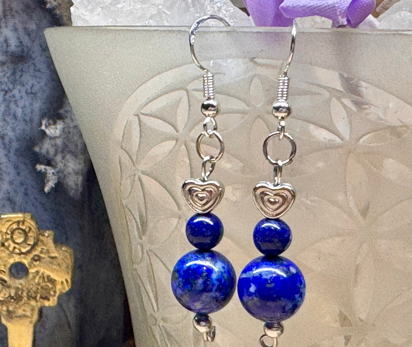 Boucles d’oreilles Lapis-lazuli