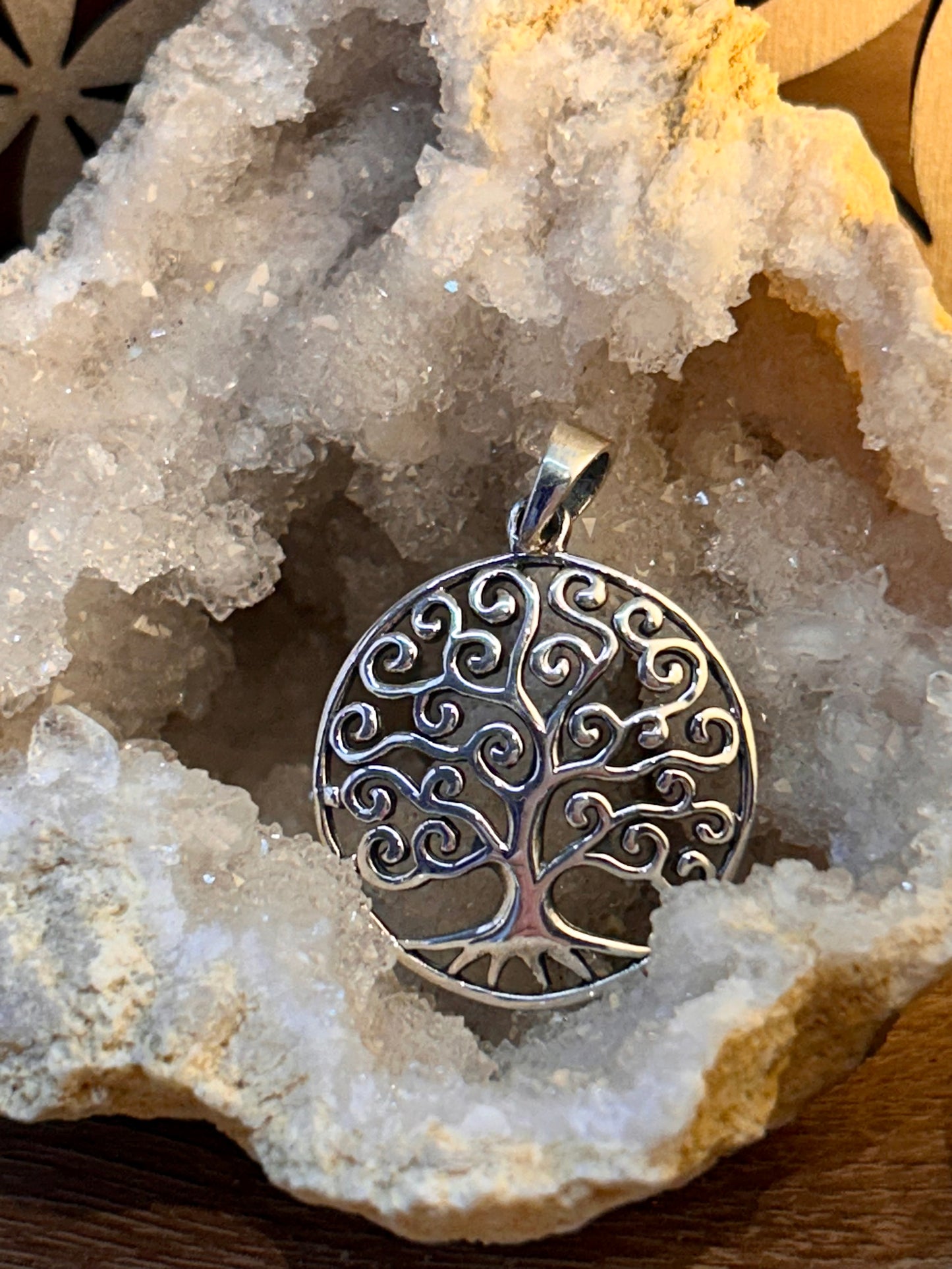 Pendentif arbre de vie en argent 925