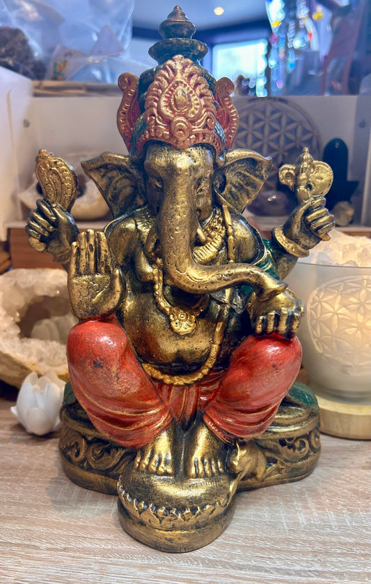 Statue Ganesh en résine