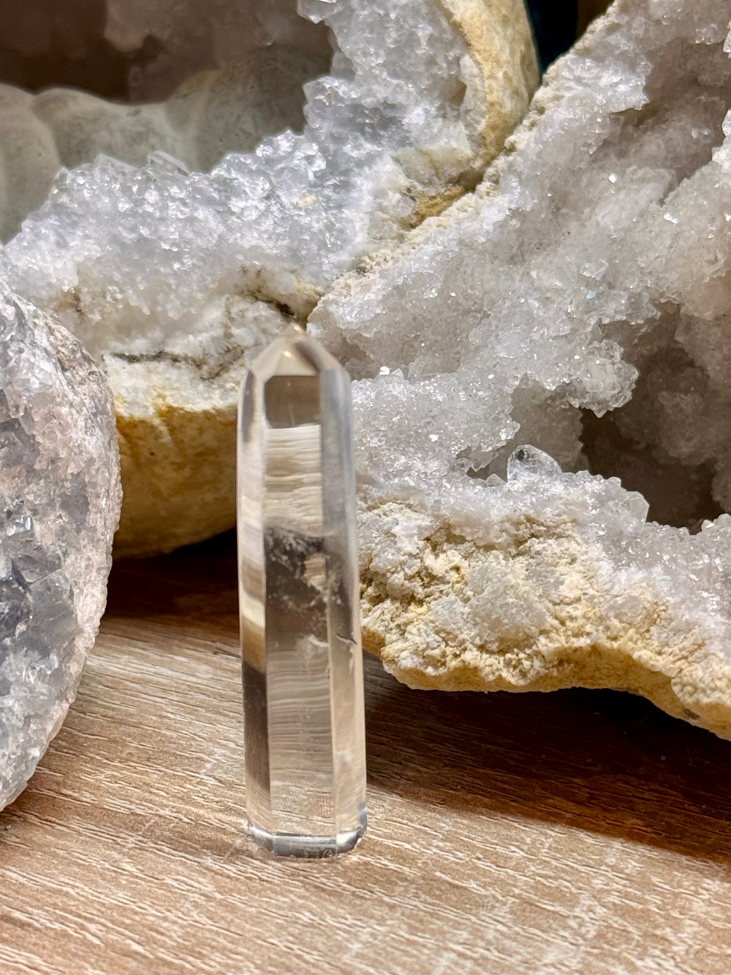 Pointe de quartz cristal