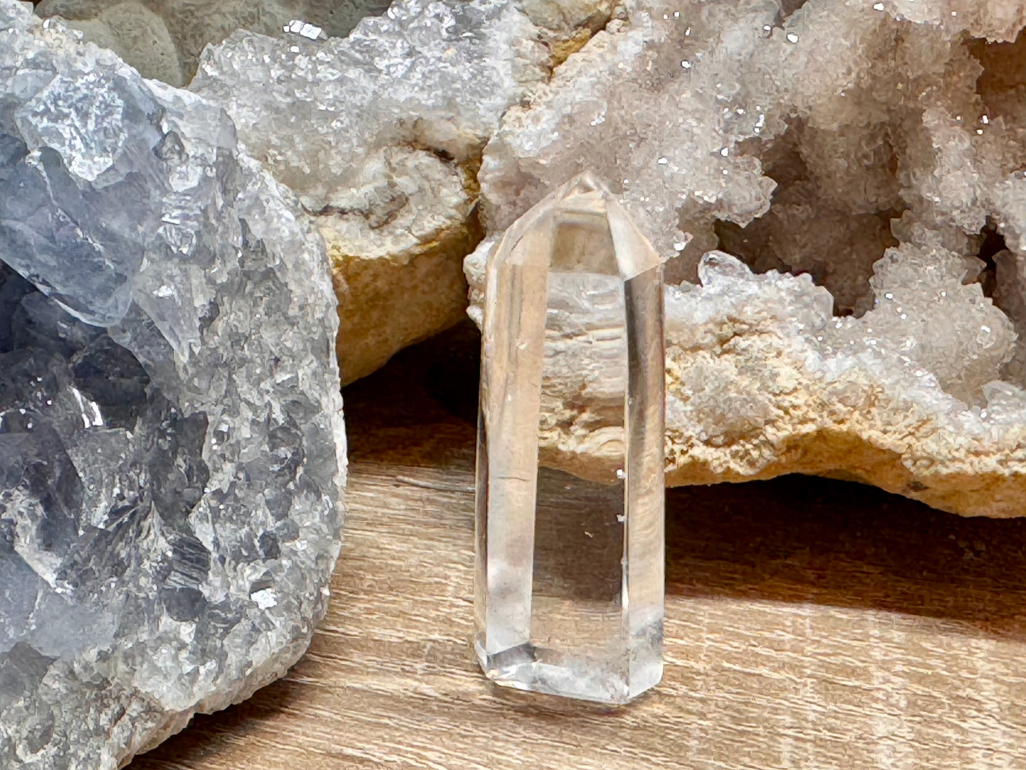 Pointe de quartz cristal