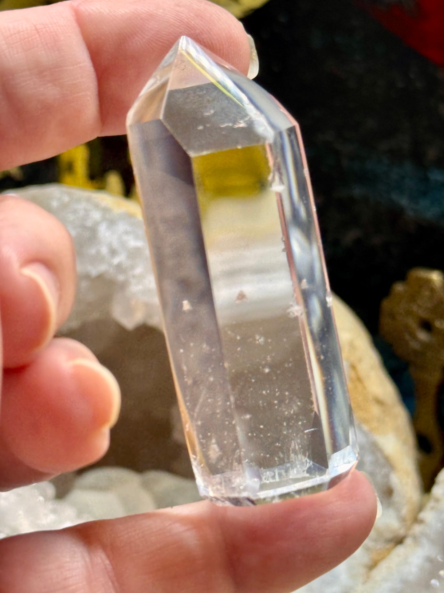 Pointe de quartz cristal