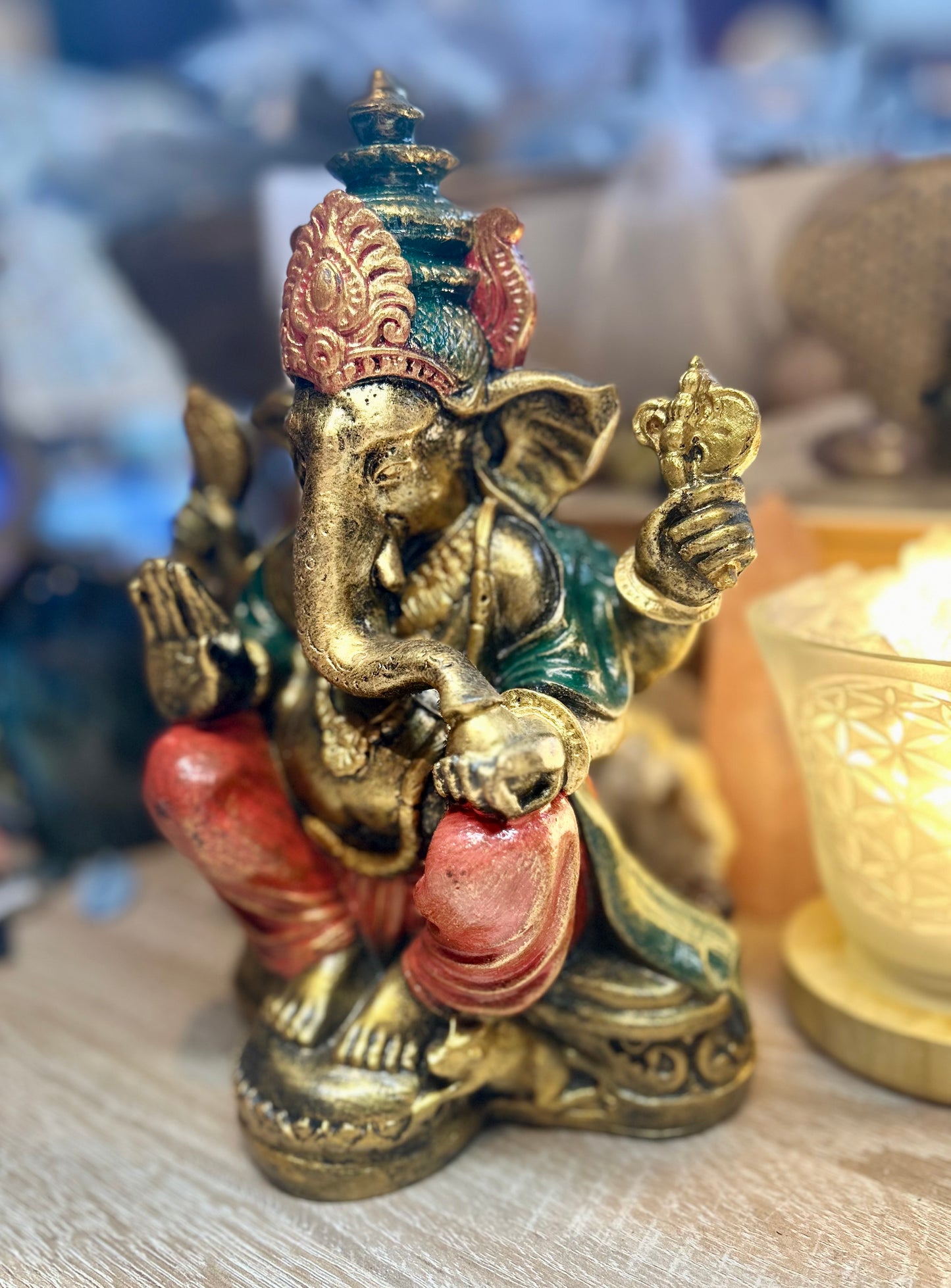 Statue Ganesh en résine