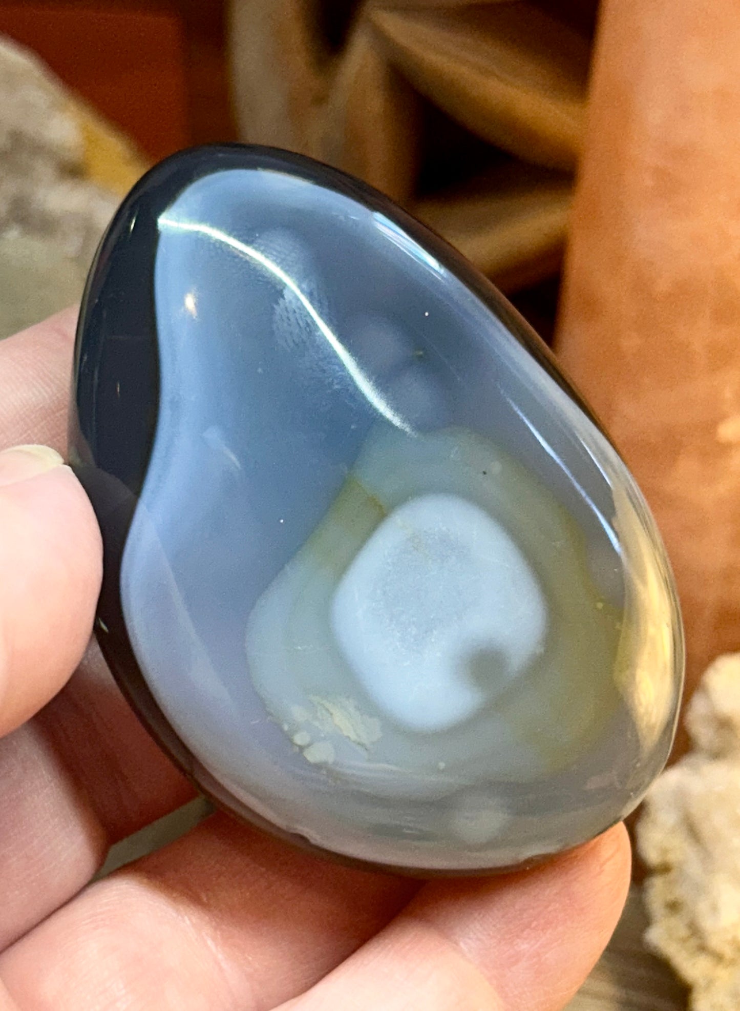 Galet d’agate