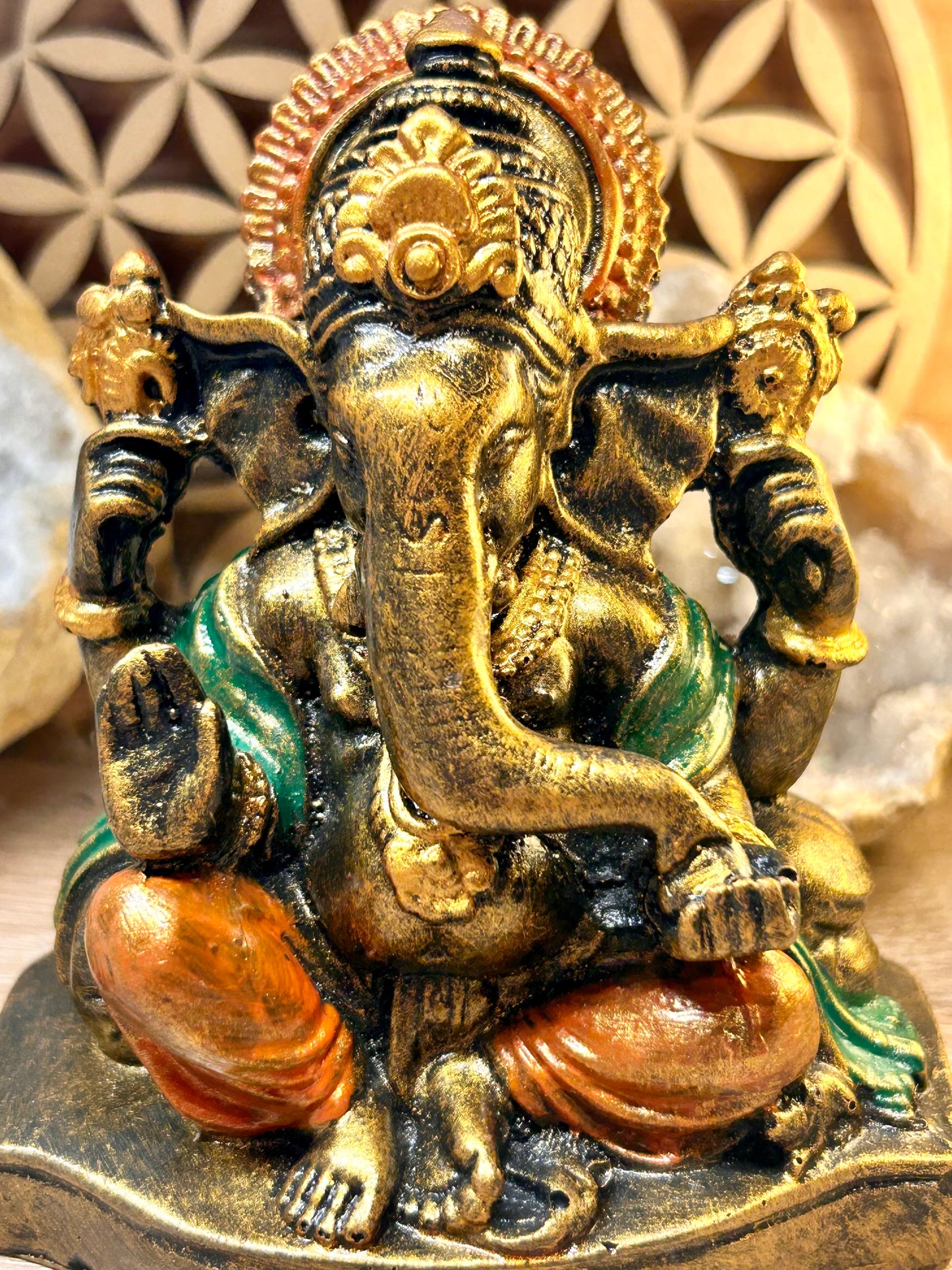 Statue Ganesh en résine