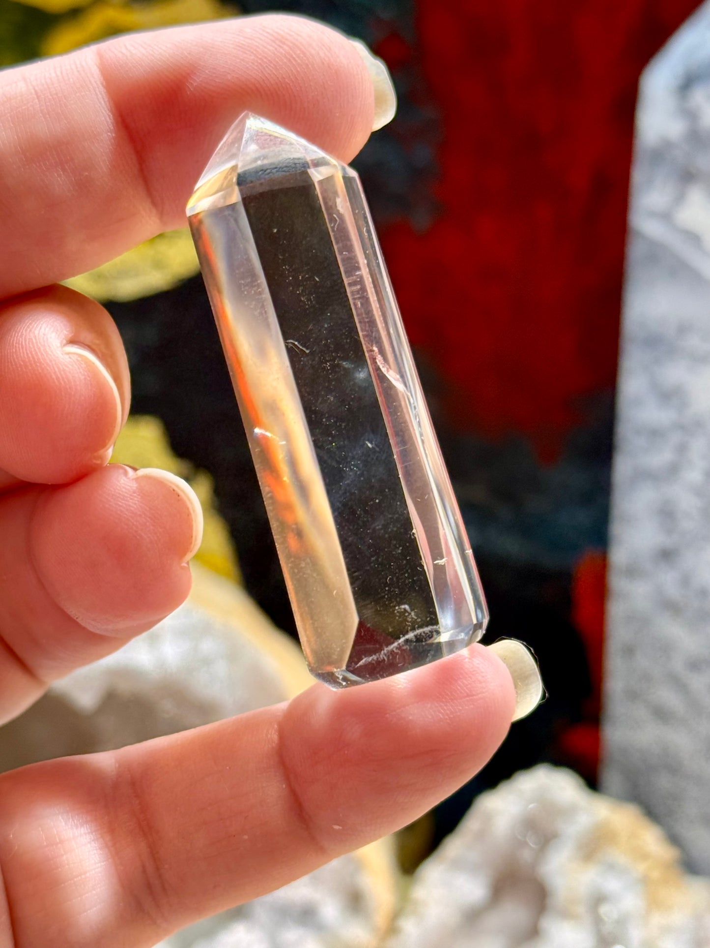 Pointe de quartz cristal