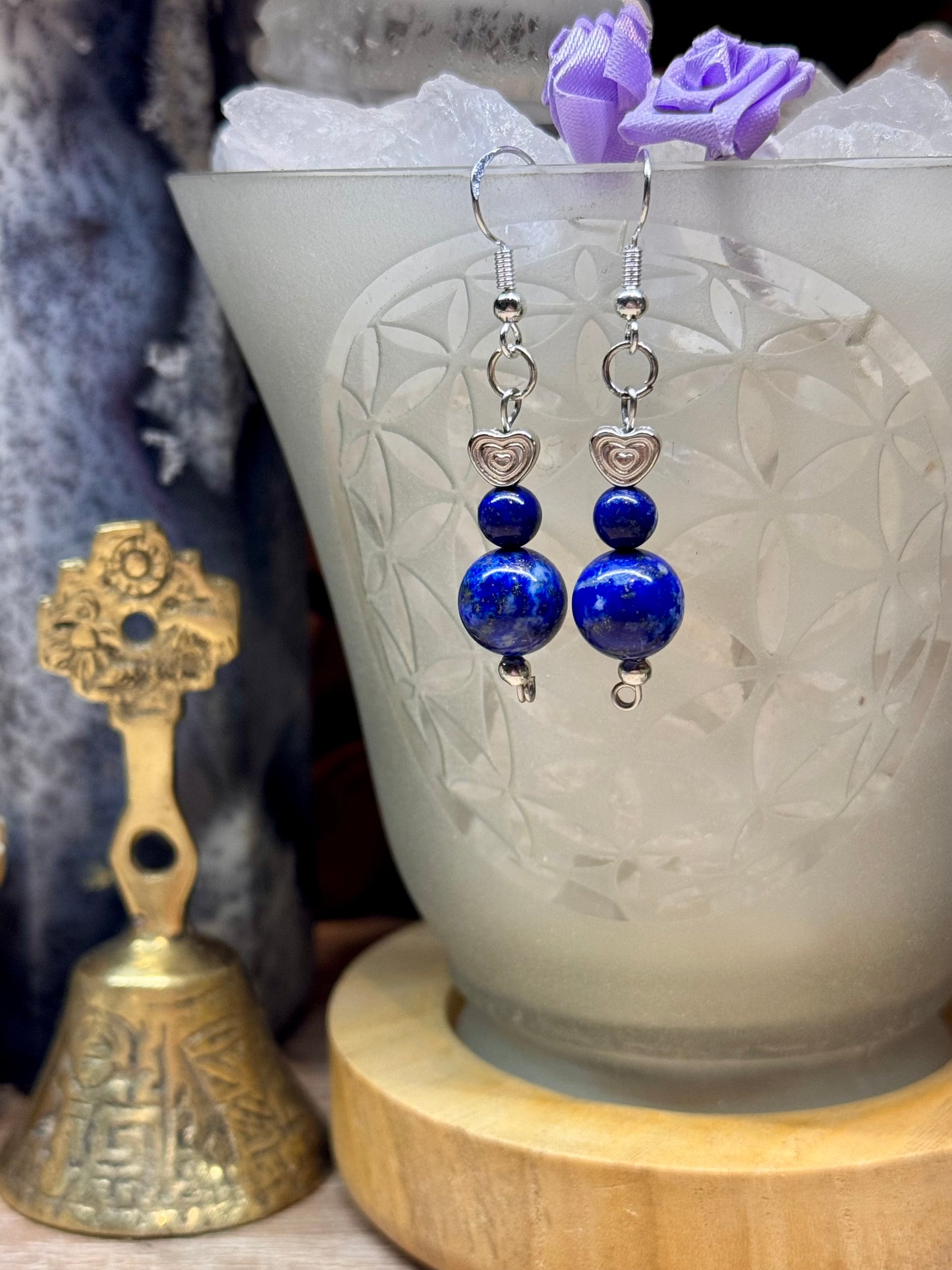 Boucles d’oreilles Lapis-lazuli