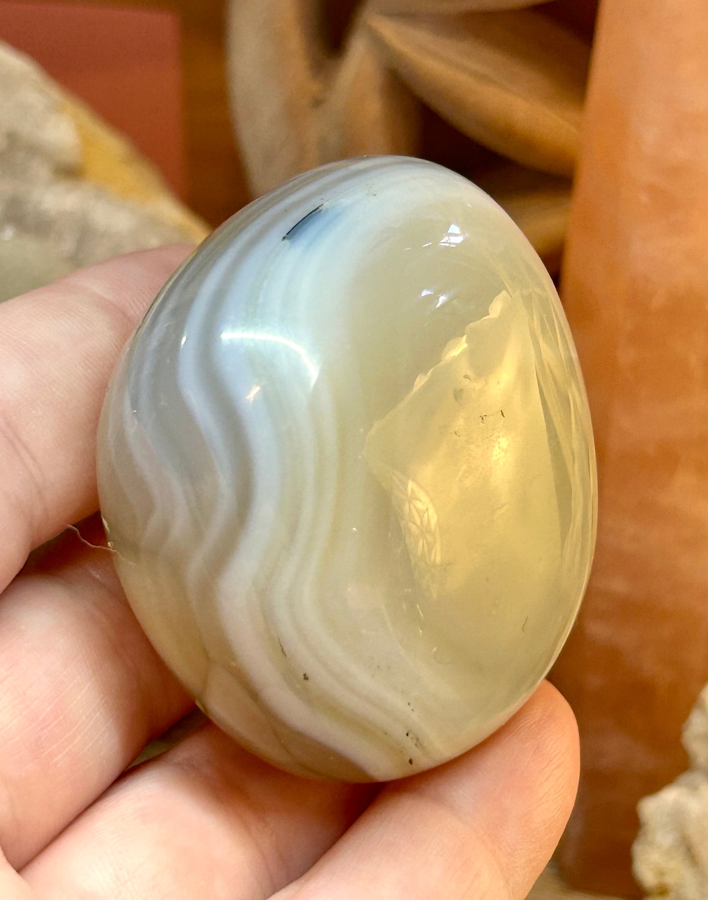 Galet d’agate