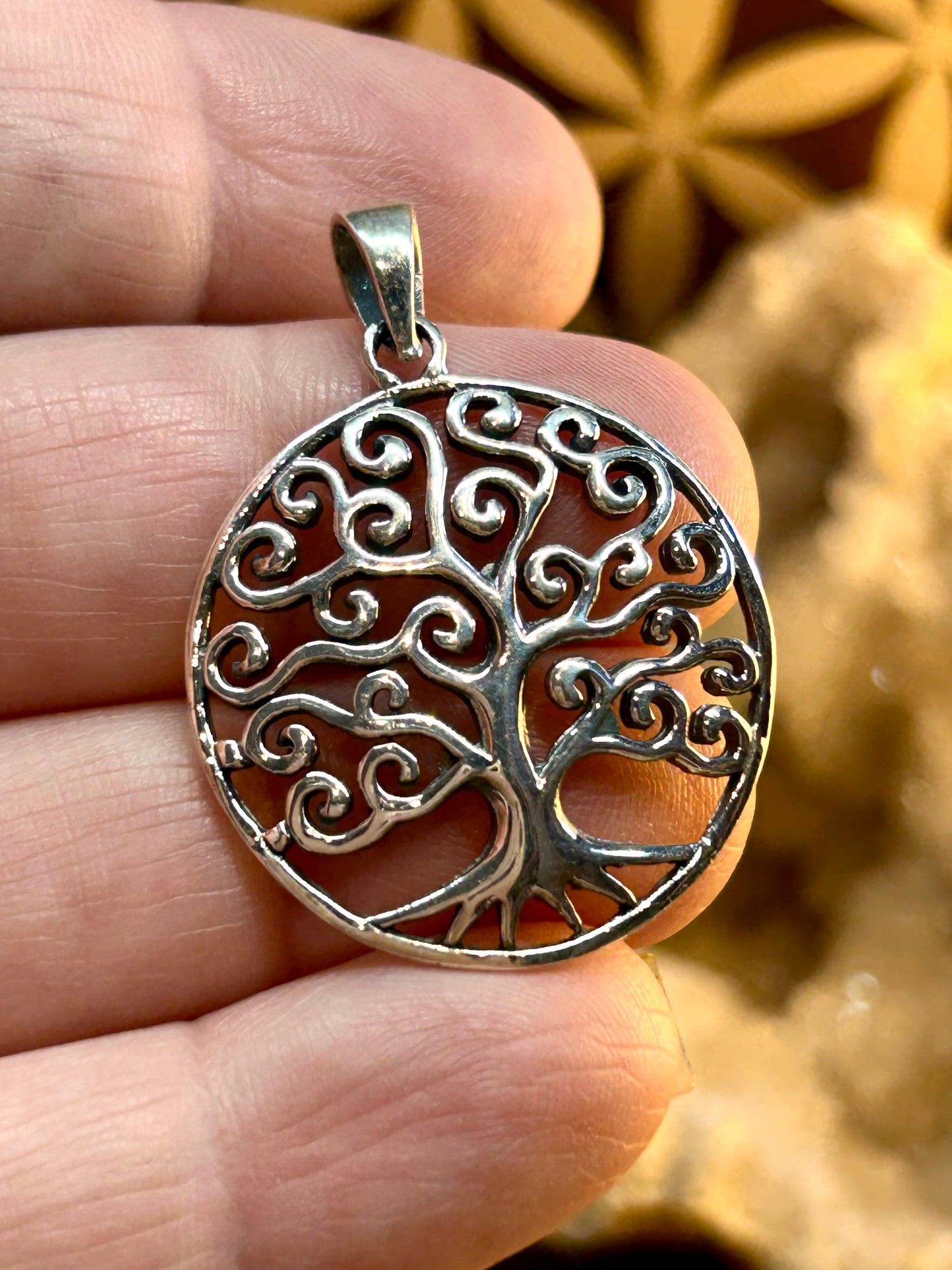 Pendentif arbre de vie en argent 925